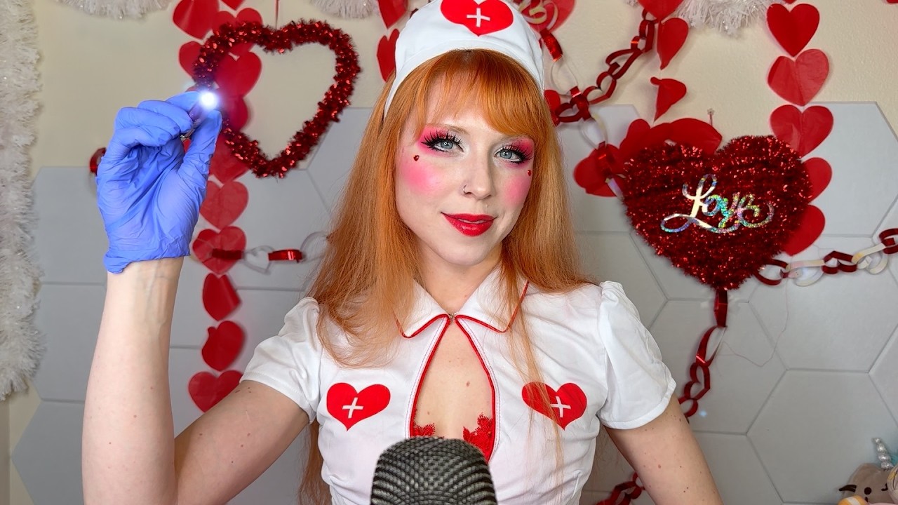 Fixing Your Broken Heart | ASMR Nurse Medical Exam