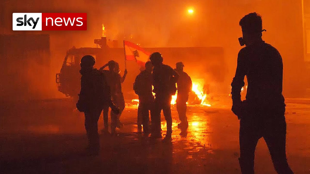 Beirut's streets erupt as protesters demand justice for blast victims