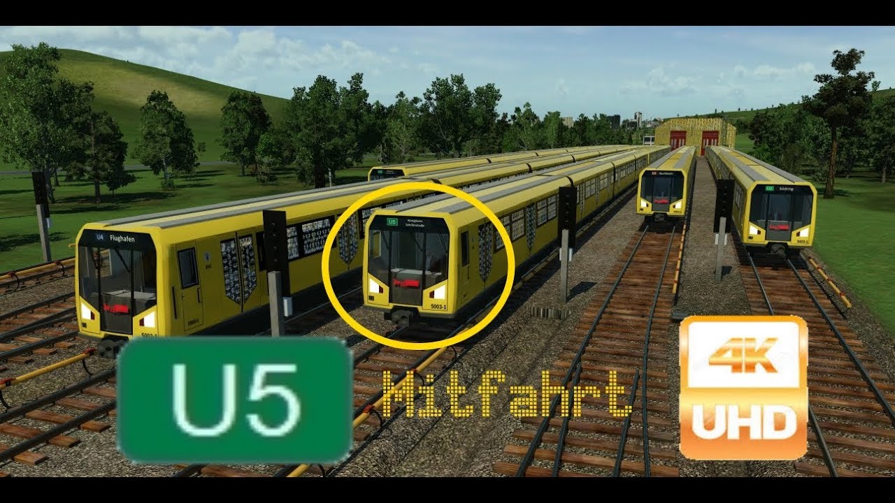 Transport Fever World - Neue U5 Mitfahrt [4K/UHD]