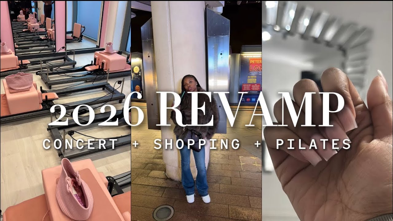 Entering 2026: Backstage at the DBE concert, starting pilates, makeup shopping + clothing haul