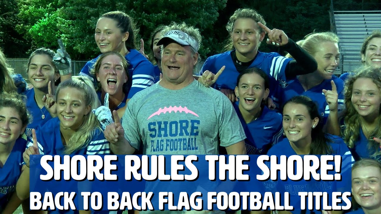 Shore Regional 38 Middletown North 26 | Shore Conf. Flag Football Final |  Rylee Drahos 3 TD Catches