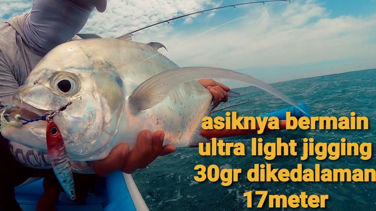 Ultra light Jigging Metal jig 30gr | kedalaman (17meter)