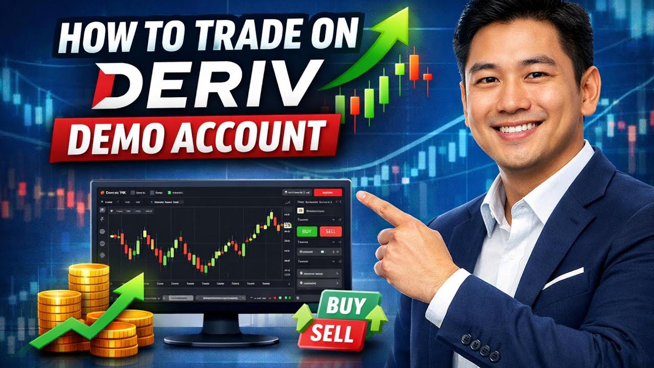 How to TRADE ON DERIV Demo Account (Step by Step) 2026