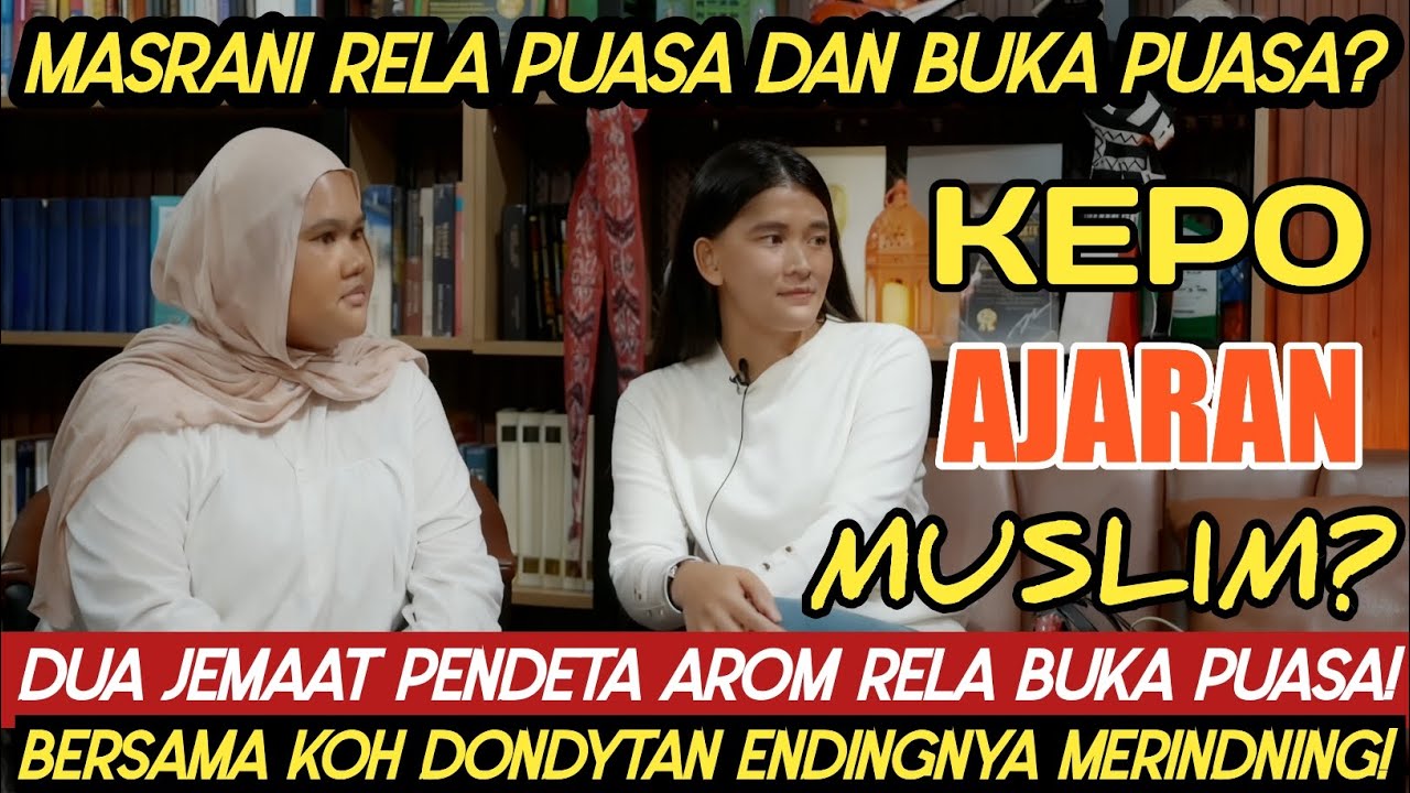 VIRAL! ADIK PENDETA AROM KEPO AJARAN ISLAM | PENDETA NGERENGEK?