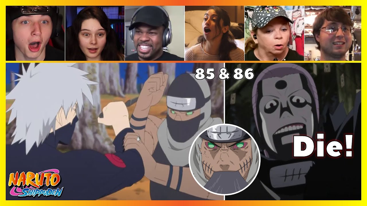Team 10 and Kakashi vs Hidan and Kakuzu Part 2 | Reaction Mashup [Naruto Shippuden 85,86] ナルト 疾風伝
