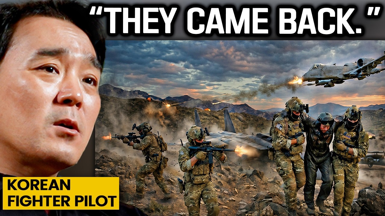 Korean Fighter Pilot gets Emotional reacting to America's Most Daring F-15 Rescue