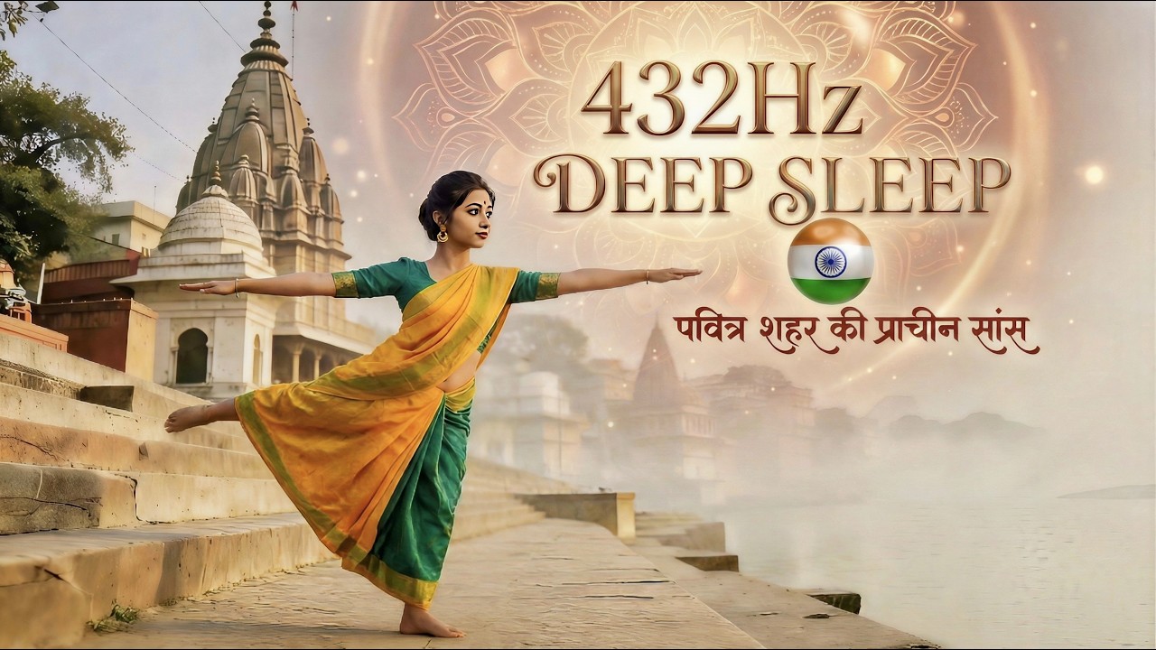 India 432Hz | 1 Hour Deep Relaxation & Spiritual Healing | Sacred Ganges