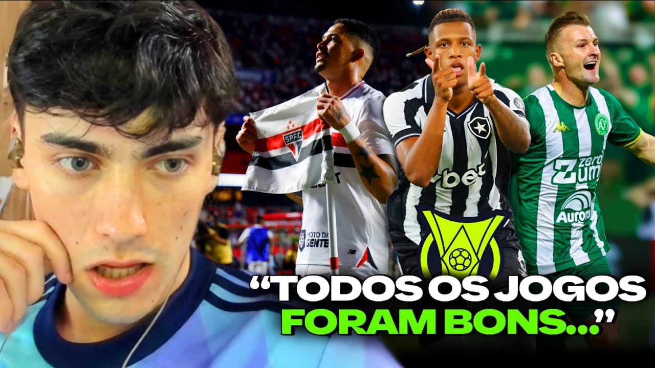BOTAFOGO GOLEOU, SÃO PAULO VENCE E SANTOS PERDE | CHORUME REAGE AOS GOLS DA RODADA #1