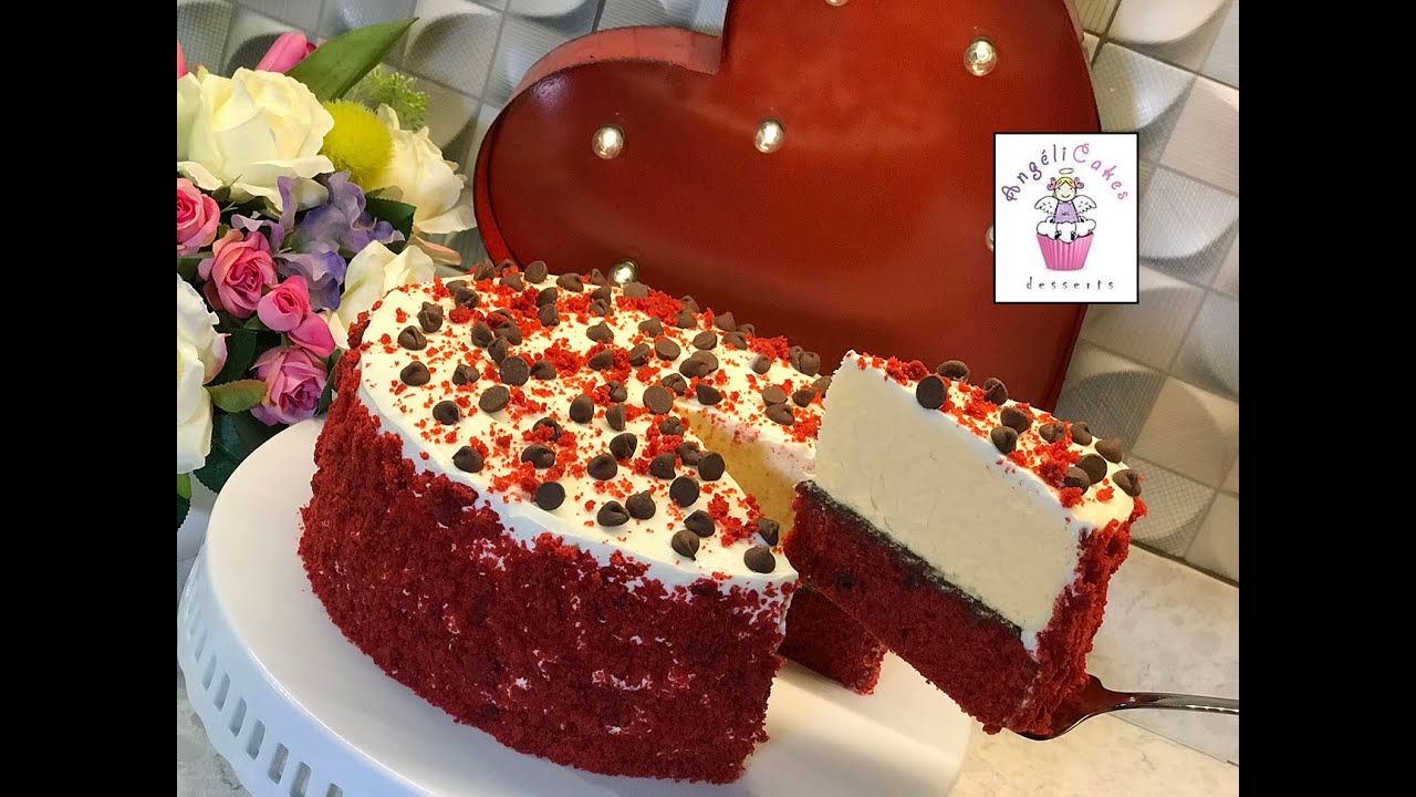 RED VELVET CHEESECAKE CON BETUN DE QUESO CREMA, CREMA DE AVELLANA Y CHOCOLATE / ANGELICAKES DESSERTS