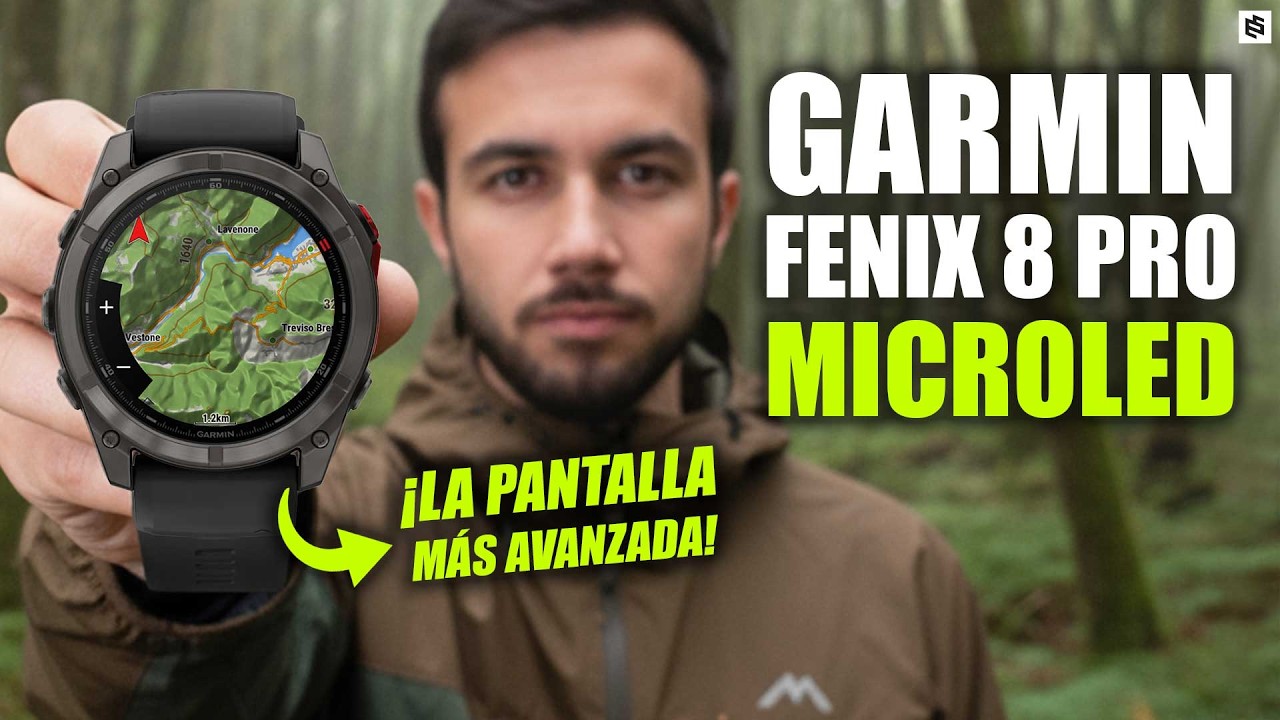 REVOLUCI&Oacute;N!🤯GARMIN FENIX 8 PRO MICROLED: Primera REVIEW