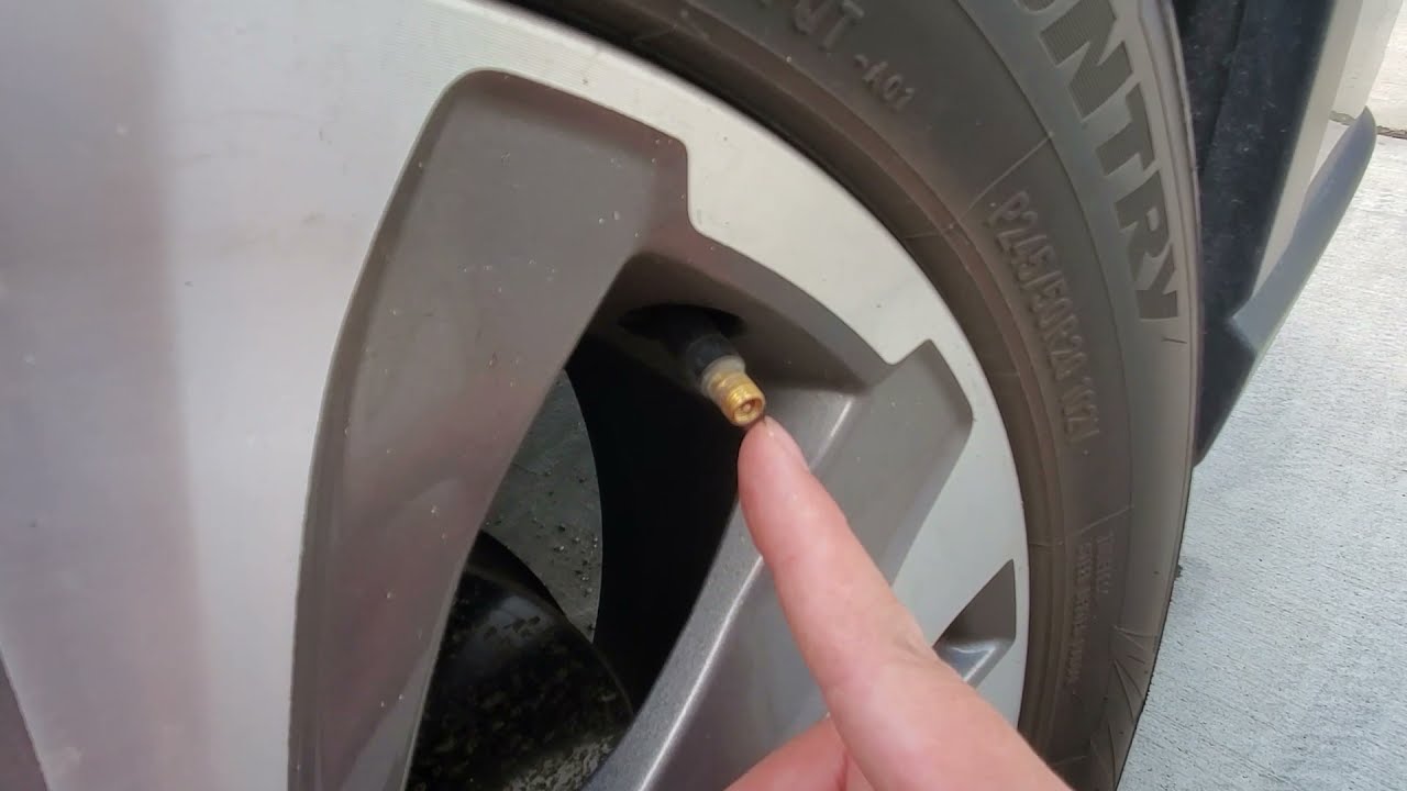 Замена сердечника вентиля шины