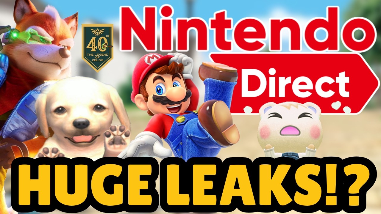 Хм... Nintendo Direct только что СЛИЛИ!?