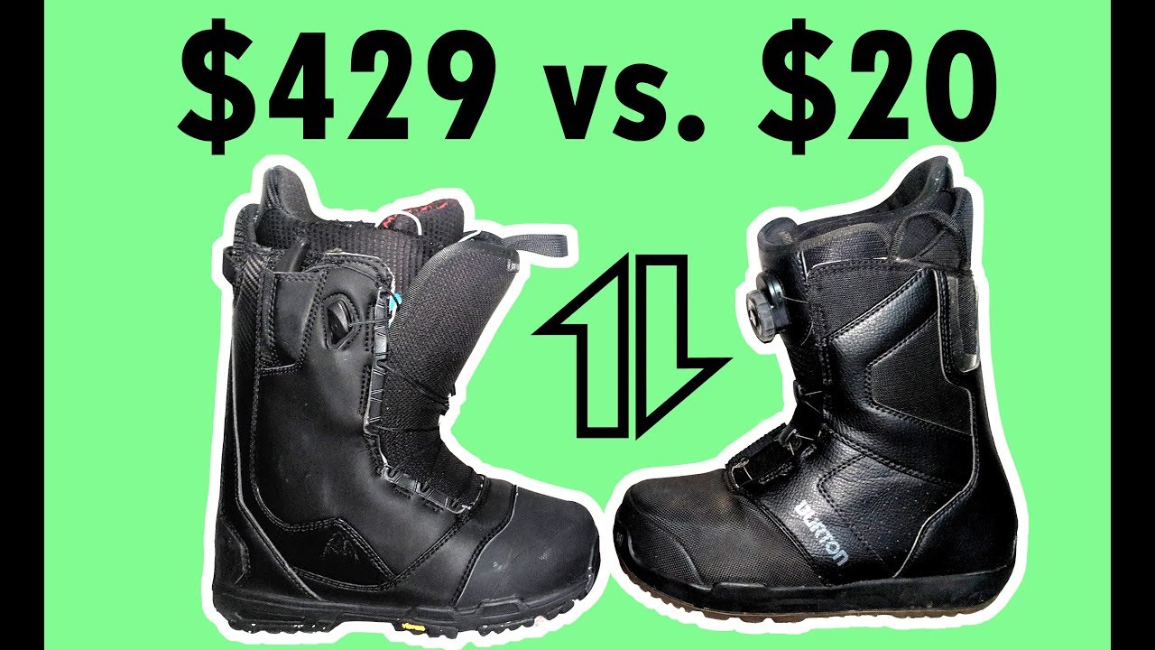 Snowboard Boots: Cheap Vs. Expensive