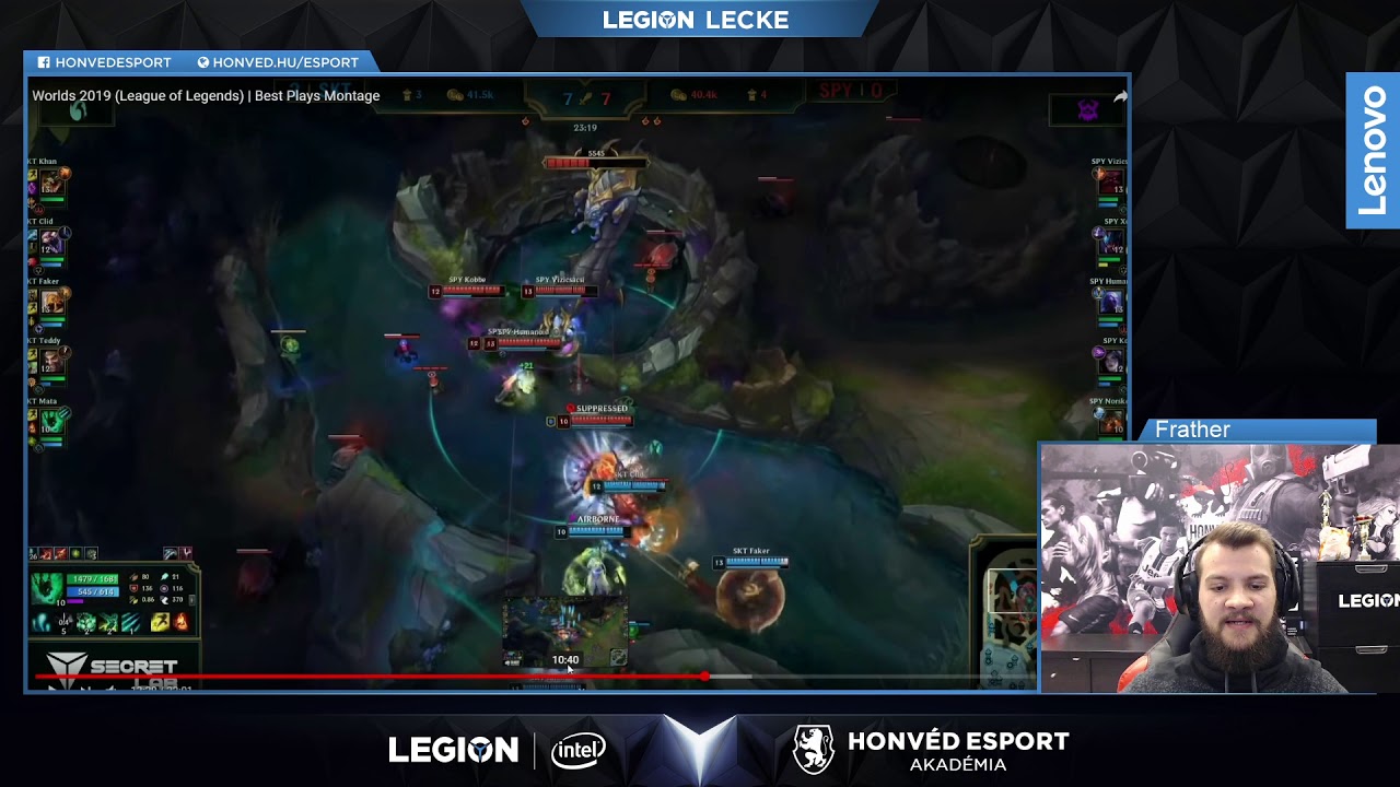 Vizicsacsi #1 // LoL Worlds // Legion Lecke #261