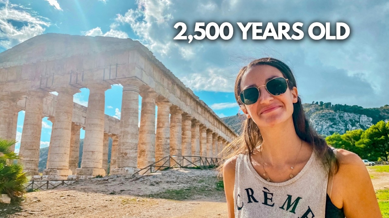 Segesta, Sicily - Ancient Temple & Theater in the Rolling Hills!