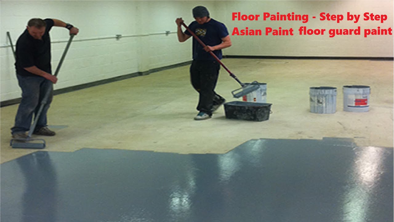 DIY - Cheap and Best Floor Painting Without Tiles -Asian Paint Floor Guard