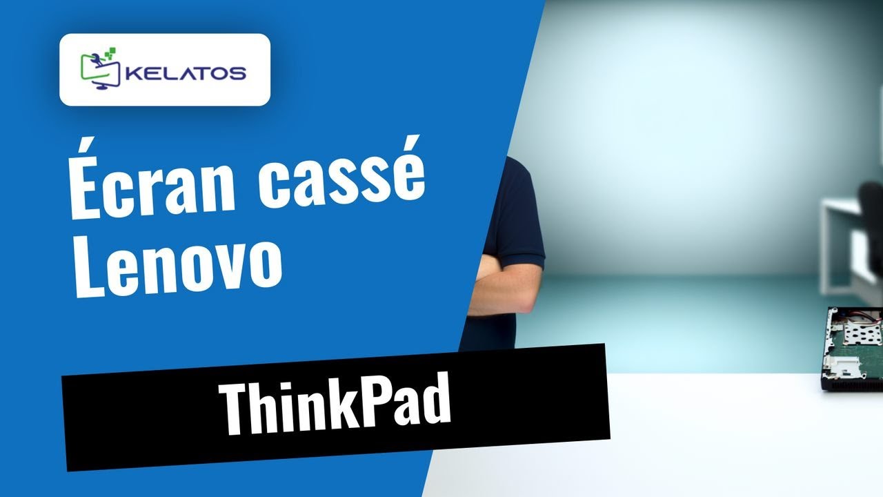 Écran cassé sur Lenovo ? 🔧 Changement de la vitre