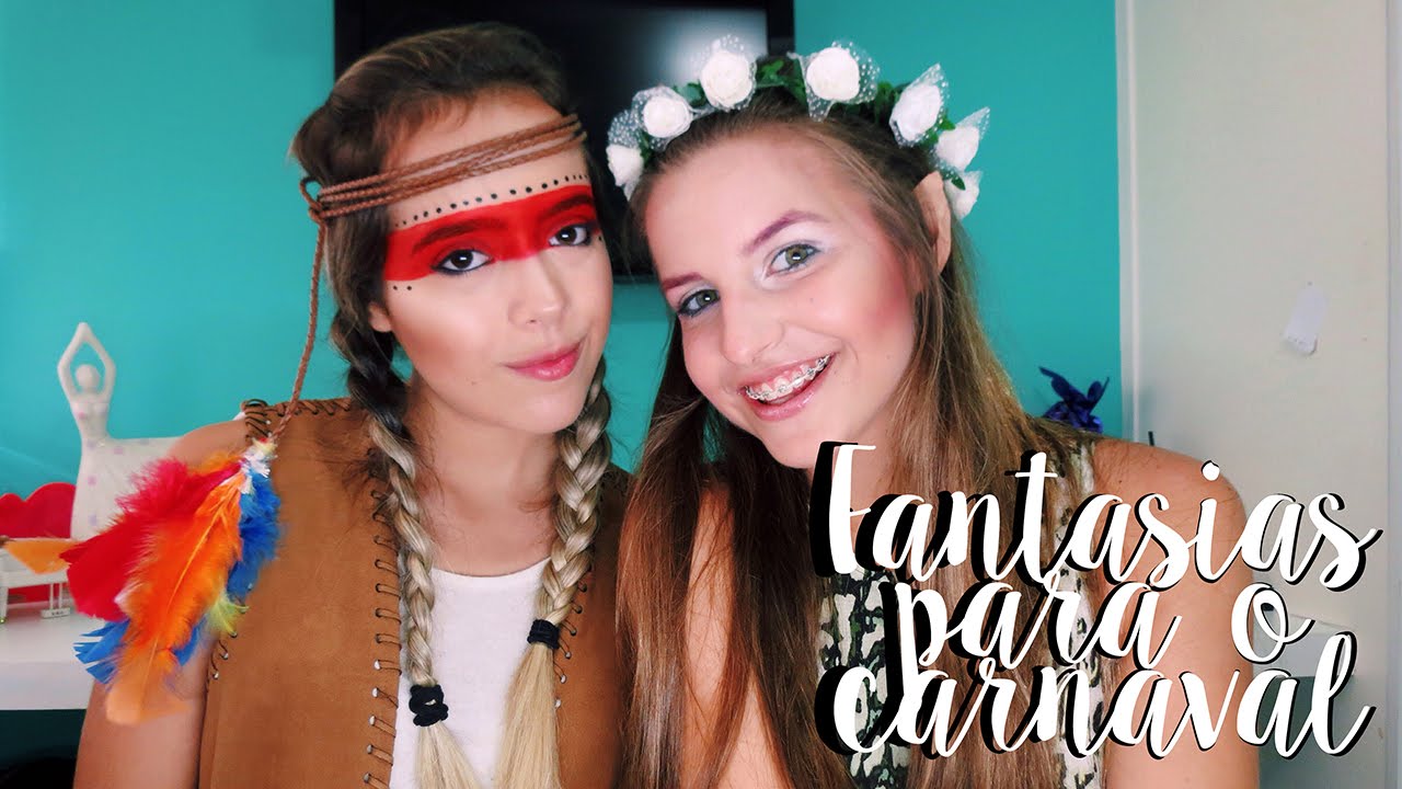 FANTASIAS/ MAQUIAGENS DE CARNAVAL