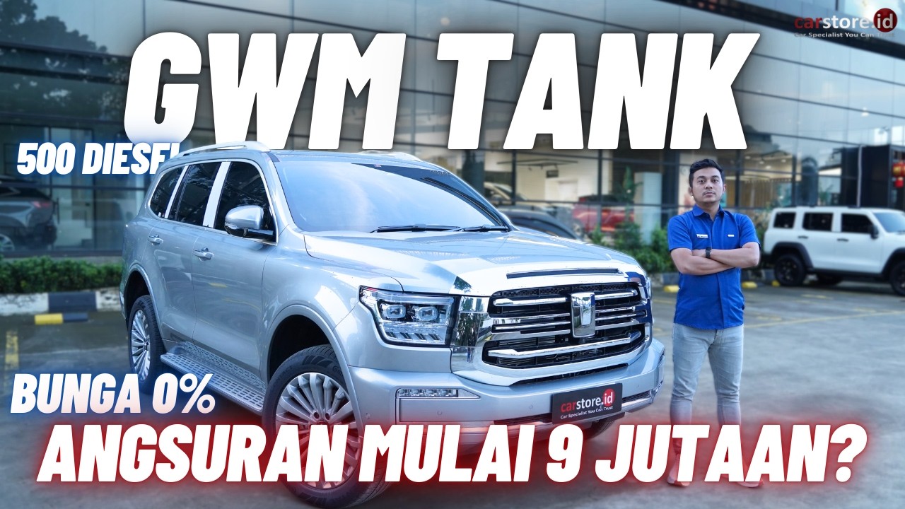 Jauh Lebih Canggih, Siap Lawan Fortuner⁉️ Review Jujur GWM Tank 500 Diesel Terbaru 2026
