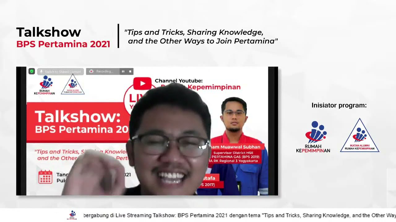 🔴 LIVE TALKSHOW: BPS Pertamina 2021