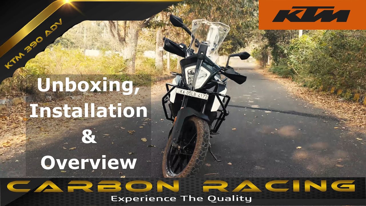 Carbon Racing Windshield for KTM 390 Adventure