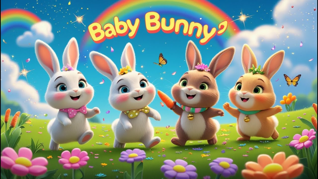baby bunny, kiddy songs, kiddy tunes, nursery rhymes,Happy Kiddy Songs Kids,kiddy song children sing
