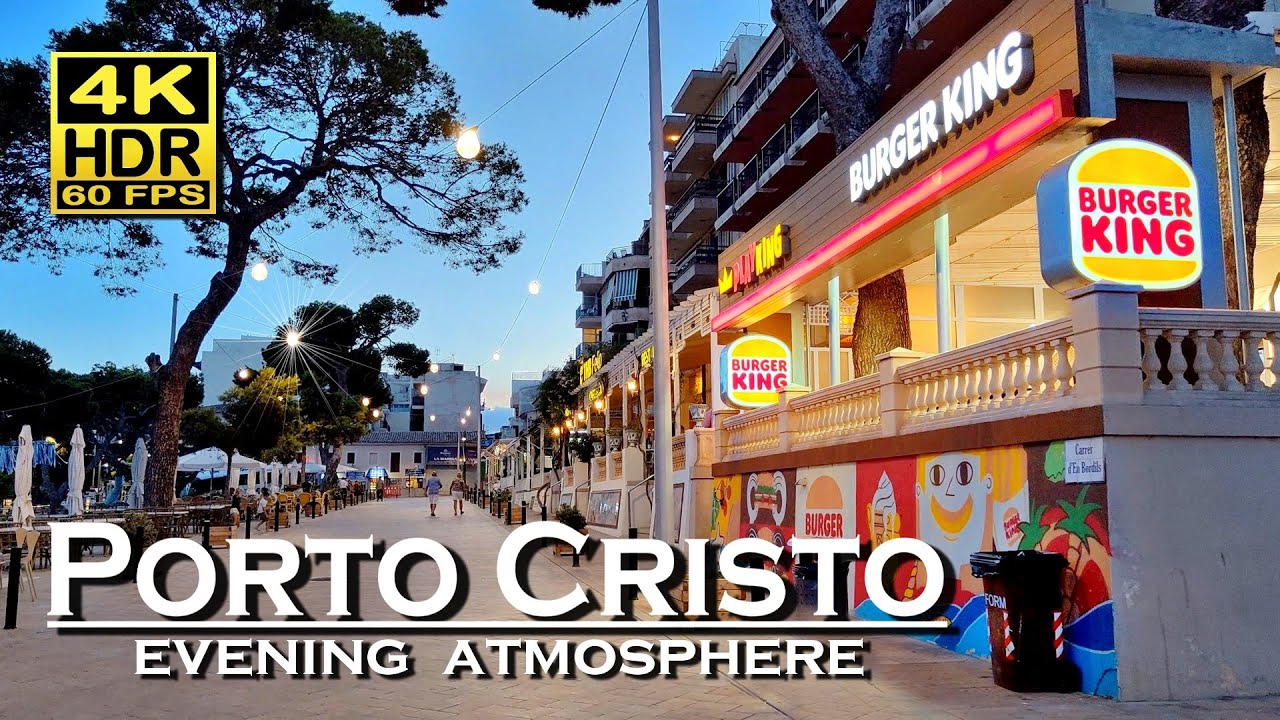 Porto Cristo Mallorca evening atmosphere 4K 60fps HDR  UHD Dolby Atmos 💖 Balearic Islands 👀 Spain 🇪🇸