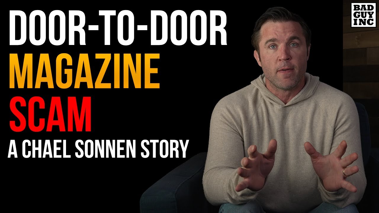 Here's a story about a Door-to-Door magazine salesman...