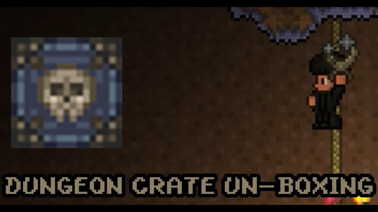 Terraria 1.3 - Loot from 50 Dungeon Crates