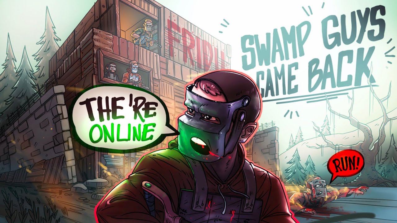 RAIDING & GRIEFING a RACIST SWAMP CLAN after THEY FAILED TO OFFLINE US | RUST (4 of 8)