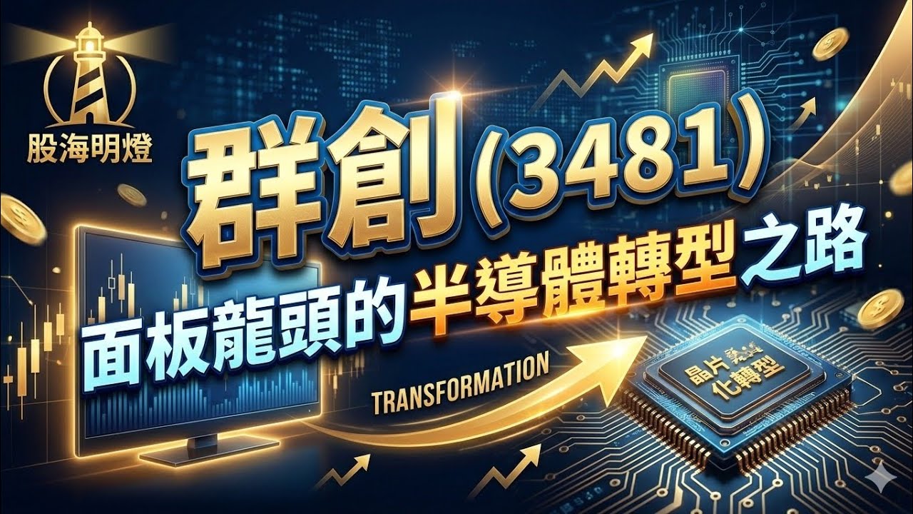 群創(3481)：面板龍頭的半導體轉型之路|元晶|太陽能|轉型|低軌衛星|星鏈|力積電|華通|穩懋|美光面板|記憶體|台積電|輝達|Google|美債|股票|財經|投資理財