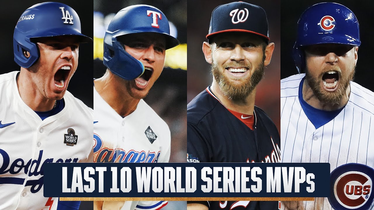 Freddie Freeman, Corey Seager and the last 10 World Series MVPs! 🏆 (Who will win the 2025 WS MVP?)
