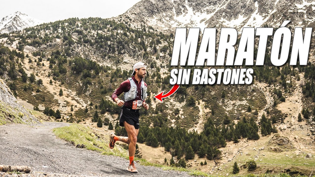 CORRO UNA MARATÓN DE MONTAÑA EN ANDORRA SIN USAR BASTONES