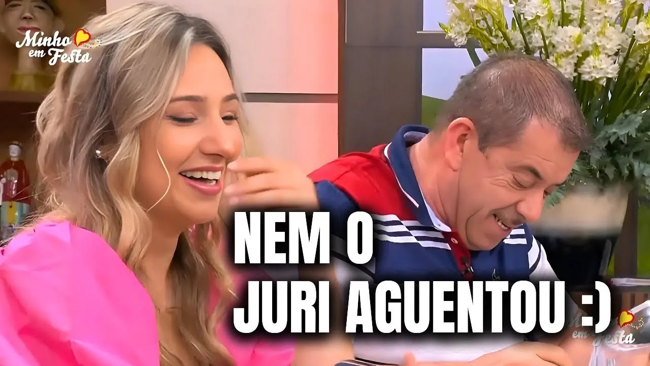 NEM O J&Uacute;RI SE AGUENTAVA!!! 😂 Desgarrada de RIR