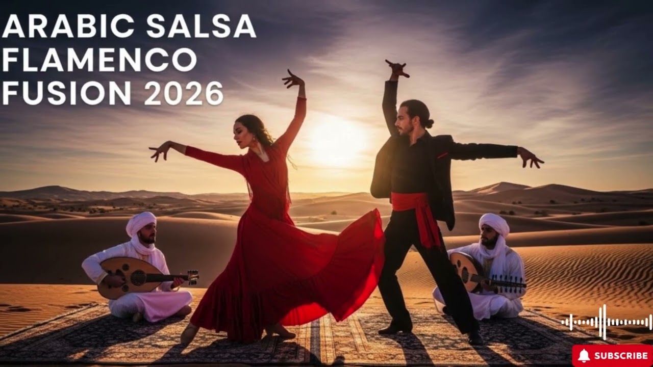 Arabian Flamenco Oud Nights 🪕 Latin Salsa Fusion | Desert Groove 2026