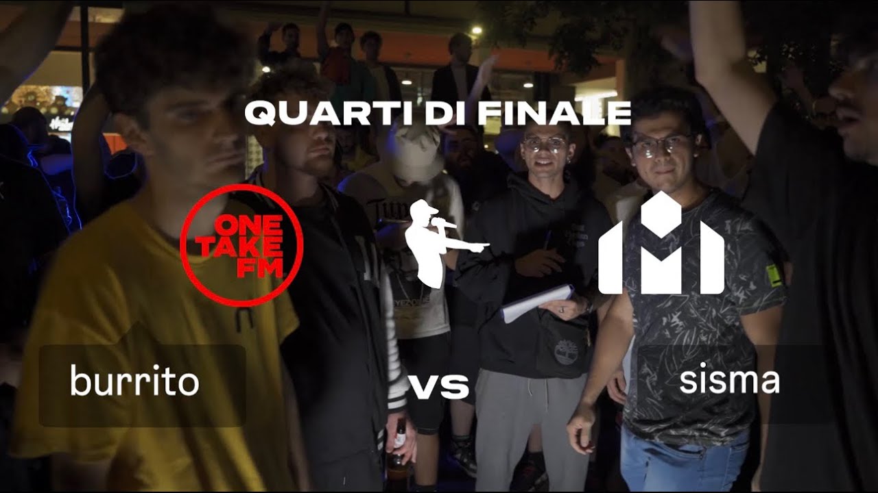 BURRITO vs SISMA - Street Fighter Muretto x OneTake (Quarto di finale) - #freestyle #battle #onetake