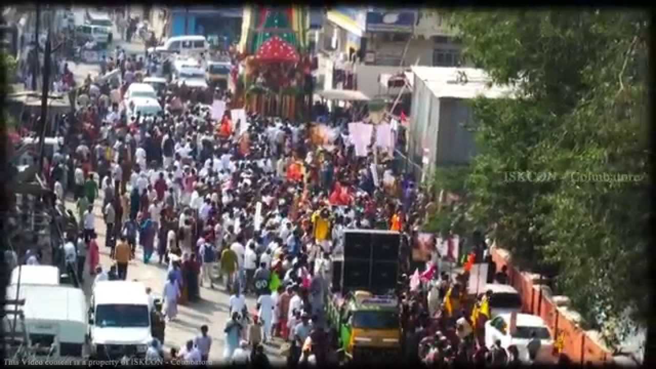 Ratha yatra coimbatore -Celebrations '15
