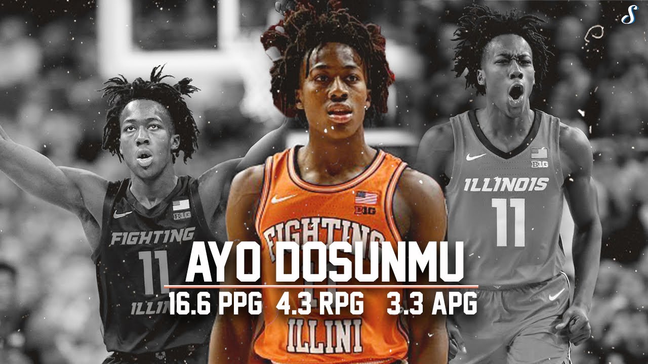 Ayo Dosunmu Illionis 2019-20 Season Highlights Montage | 16.6 PPG 4.3 RPG 3.3 APG