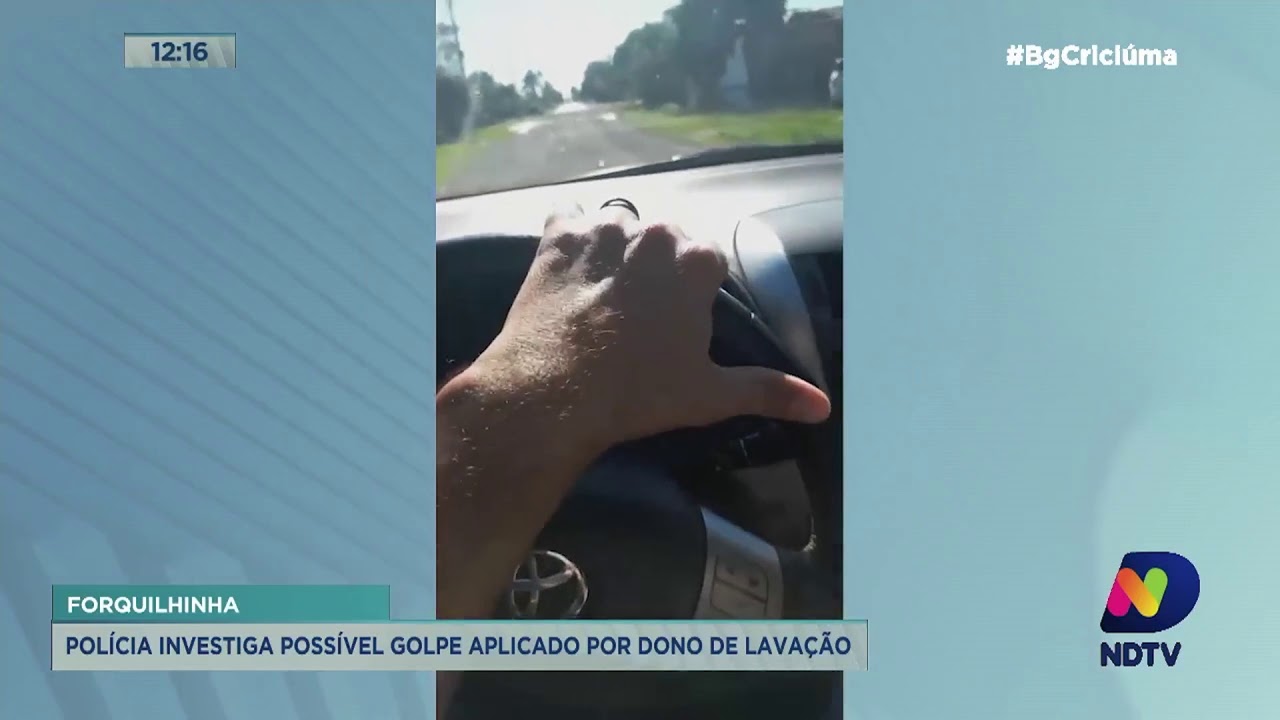 Polícia investiga possível golpe milionário aplicado por dono de lavação em Forquilhinha