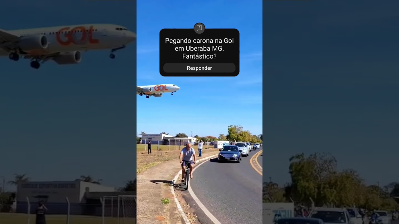 Fant&aacute;stico o Aeroporto de Uberaba MG. &Eacute; um lindo vem comigo. #uberaba #fantastico