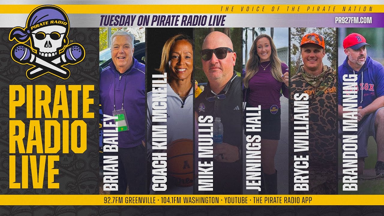 Pirate Radio LIVE - 3/10/26 - Mully, Brian Bailey, Kim McNeill, Jennings, BW, BMann