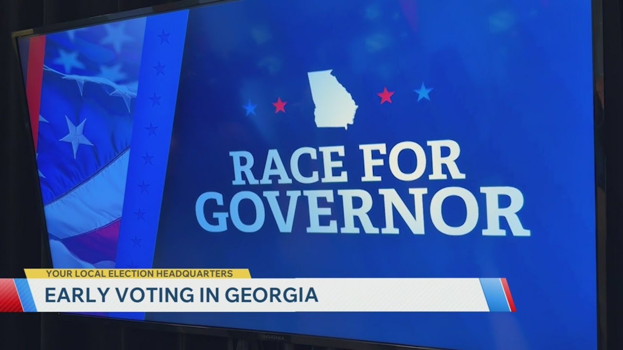 Early voting begins in Georgia