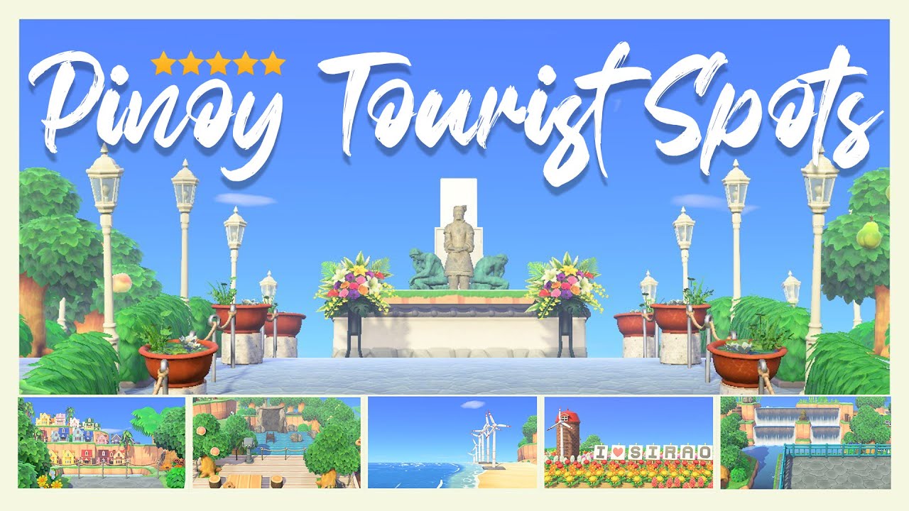 Touring my 5-Star Filipino Tourist Spots Inspired Island | Animal Crossing New Horizons (Tagalog)