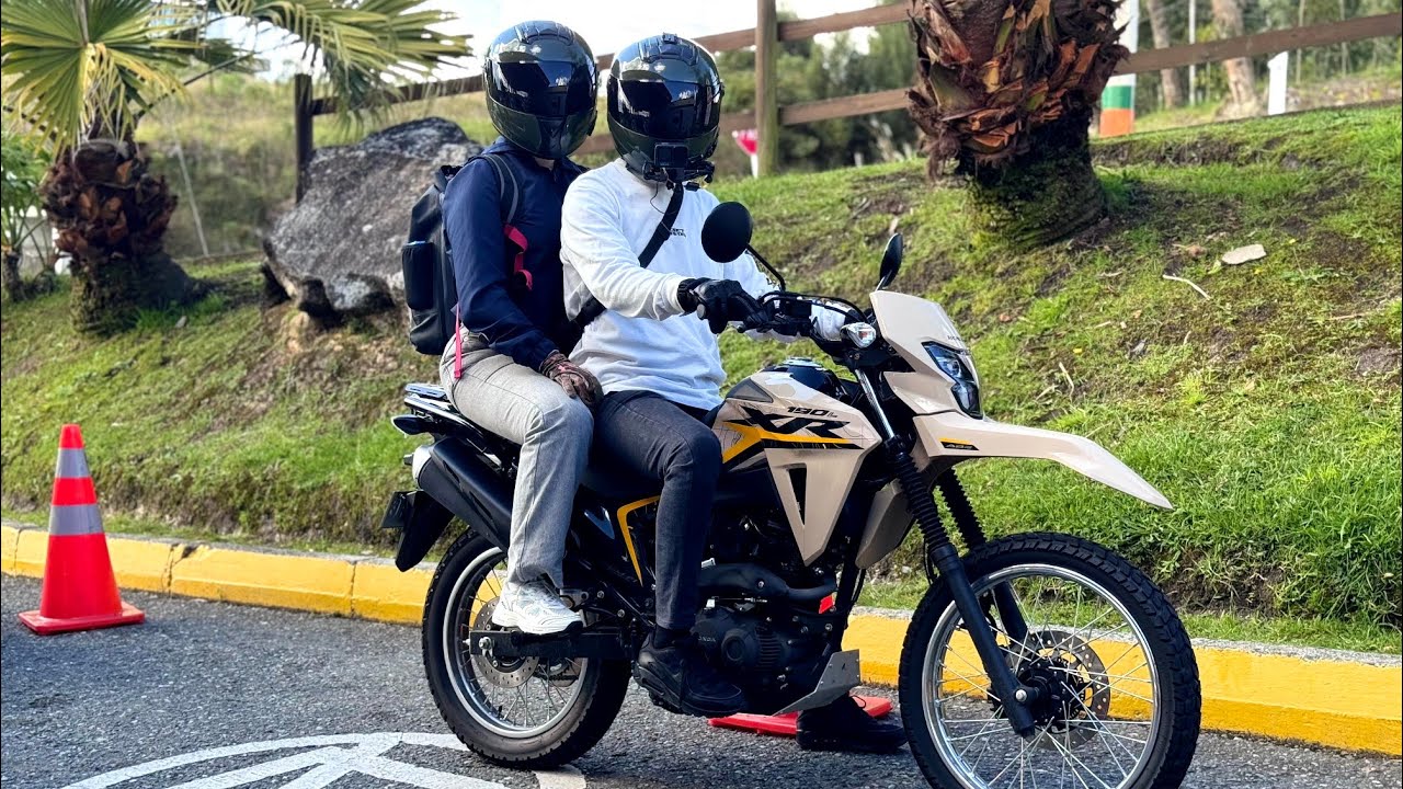Honda XR190L 2.0 Prueba con 2 Personas en LOMA