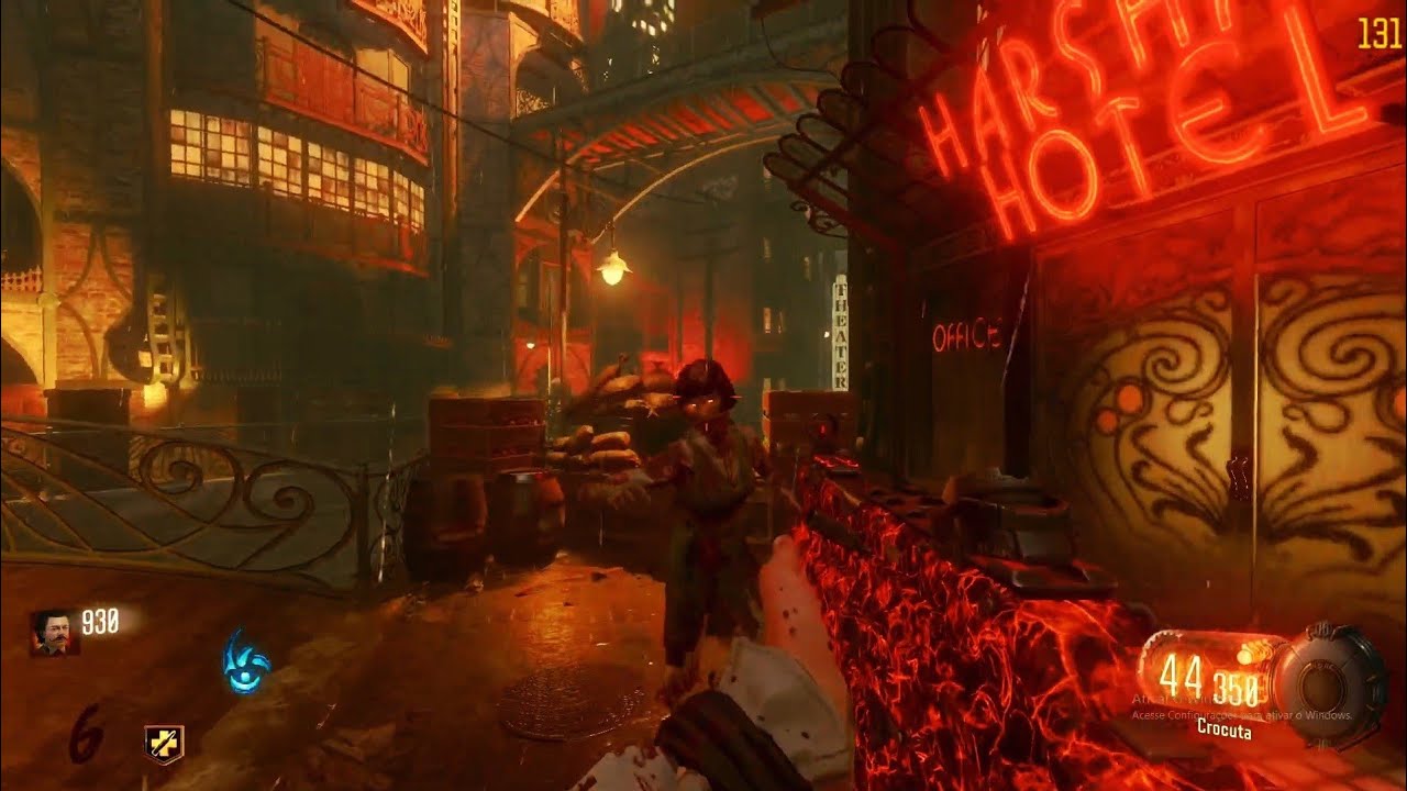BLACK OPS 3 ZOMBIES SHADOWS OF EVIL GAMEPLAY.