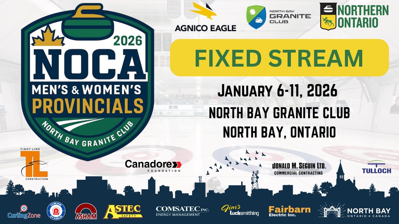 Jordan Chandler vs. Evan Robert - Draw 3 - Northern Ontario Men's Curling Provincials [F]