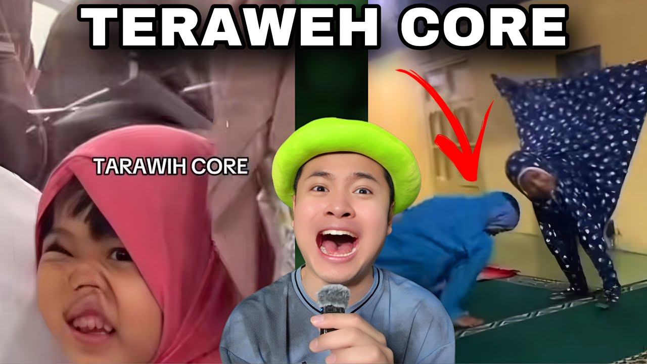 TERAWEH CORE🤣 MELOMPAT WAKTU TERAWEH😆| KELAKAR WOII !!!