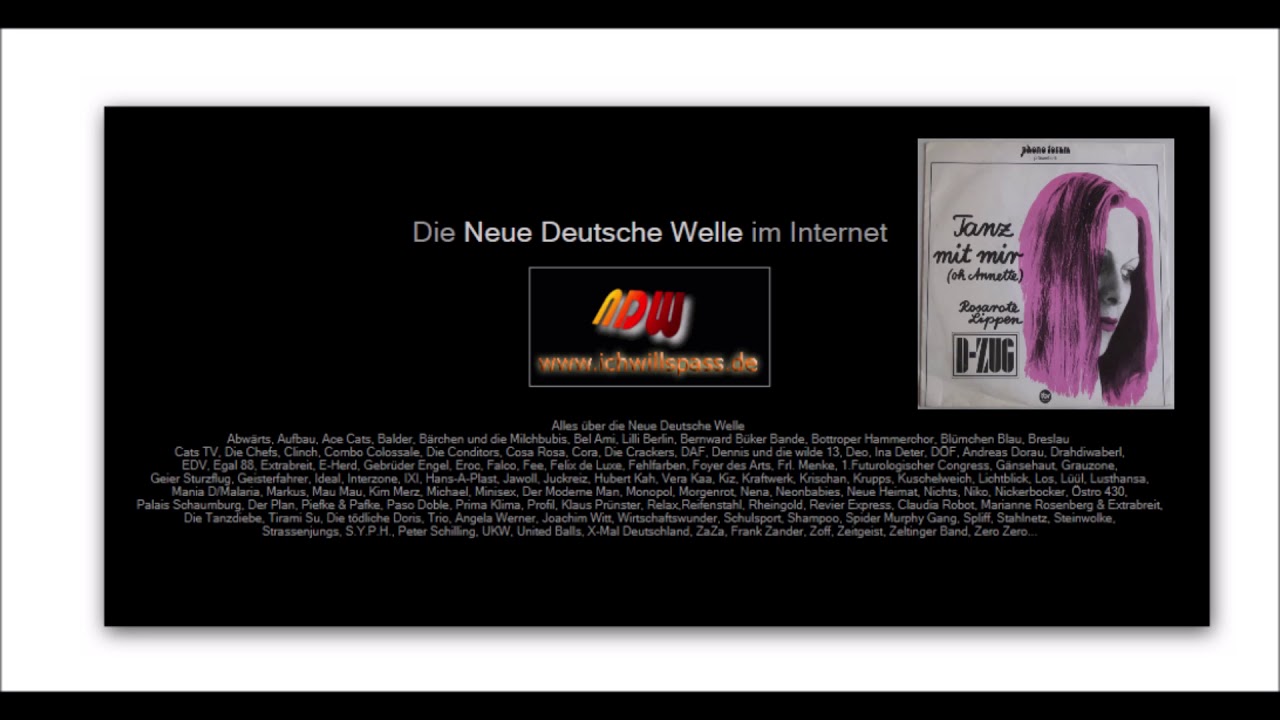 D-Zug - Tanz mit mir (Oh Annette)
