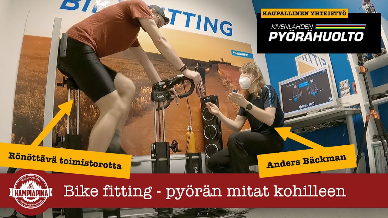 Bike fitting - pyörän mitoitus kuntoon