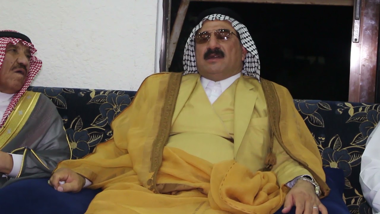 الشيخ ابو قسور حسين علي آل عبيد العباسي من امارة بني حسن في العراق في ضيافة قبيلة بني حسن في الاردن